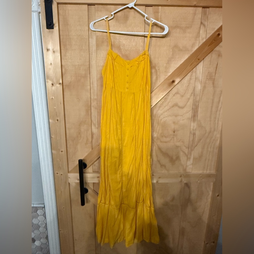 Yellow Maeve Dress from Anthro